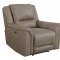 Justin Power Motion Sofa & Loveseat in Light Brown