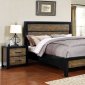 Hamberg CM7693 Bedroom in Black & Oak Finish w/Options