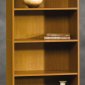 Mission Cherry Finish Modern 5 Shelf Bookcase