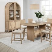 Kailani Counter Ht Table 109388 Beige Oak by Coaster w/Options