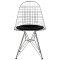 Tower Dining Chair Set of 2 w/Black or White Seat by Modway