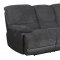 Hayes Power Reclining Sofa & Loveseat in Grey Fabric