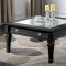 Adalyn Coffee Table & End Table 3Pc Set 80535 in Black by Acme