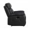 Resonance Recliner Sofa 9907DG in Dark Gray by Homelegance