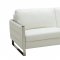 Constantin Sofa in White Leather by J&M w/Options