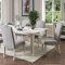 Daniella Dining Room Set 7Pc CM3630T in Antique White w/Options