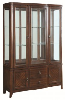 104844 Louanna Buffet with Hutch in Espresso by Coaster