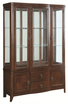 104844 Louanna Buffet with Hutch in Espresso by Coaster [CRBU-104844 Louanna]