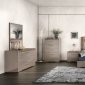 Nora Bedroom in Brushed Matt Walnut by ESF w/Optional Casegoods