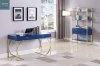 Odessa Writing Desk 802071 in Blue - Scott Living by Coaster