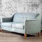 Mallory Sofa SM8811 in Blue Ash Fabric