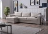 Cooper Sectional Sofa in Beige Fabric by Bellona