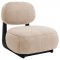 Duffie Accent Chair Set of 2 903097 Camel Faux Fur by Coaster