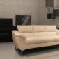 Oliver 522001 Sofa & Loveseat in Taupe Leather by New Spec