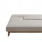 Smart Sofa Bed Convertible in Light Grey Fabric by ESF