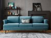 Porter Sofa TOV-S145 in Sea Blue Velvet by TOV Furniture