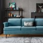 Porter Sofa TOV-S145 in Sea Blue Velvet by TOV Furniture