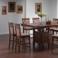 Gabriel Counter Height in Walnut Dining Table w/Optional Stools