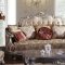 Jewel Traditional Sofa in Fabric w/Optional Items