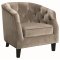 902710 Accent Chair in Putty Velvet Fabric by Coaster