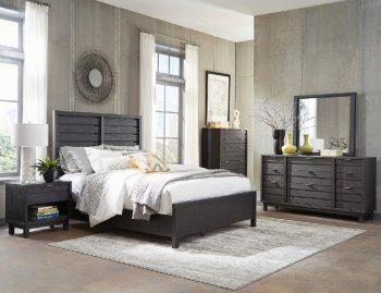 Robindell Bedroom Set 1790 in Ebony by Homelegance w/Options [HEBS-1790-Robindell]