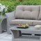 Bowbells 6PC Outdoor Patio Set CM-OS1829GY in Gray & Beige