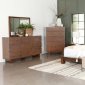 Genevieve Bedroom 207491 in Dark Brown by Coaster w/Options