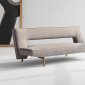 Puzzle Sofa Bed in Grey Fabric by Innovation