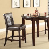 103787 3Pc Counter Height Dining Set by Coaster