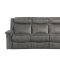 Kisner Motion Sofa & Loveseat Set in Gray by Klaussner w/Options