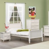 2001 Whimsy Kids Bedroom by Homelegance in White w/Options