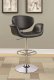 100613 Adjustable Bar Stool Set of 2 in Black by Coaster