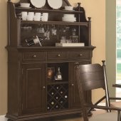 104574 Camilla Buffet in Brown by Coaster w/Optional Hutch