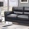 U9100 Sofa & Loveseat Set in Black by Global