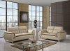 U7390 Sofa 3Pc Set in Khaki Bonded Leather by Global