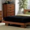 2218 Kobe Bedroom by Homelegance in Medium Oak w/Options