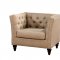 Imani Sofa CM6860 in Beige Fabric w/Options