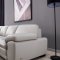 ML157 Sectional Sofa in Smoke Leather by Beverly Hills