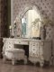 Versailles Vanity Desk 21137 in Bone White by Acme w/Options