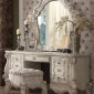 Versailles Vanity Desk 21137 in Bone White by Acme w/Options