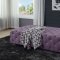 Qokmis Sectional Sofa LV00389 Purple Velvet by Acme