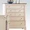 Tahira Bedroom in Ivory by Acme w/Optional Casegoods