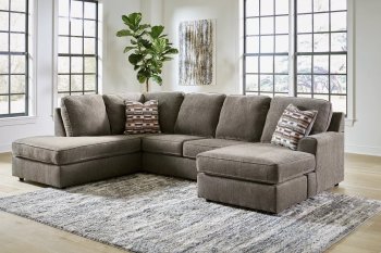 Ophannon Sectional Sofa 29402 in Putty Fabric by Ashley [SFASS-29402 Ophannon]