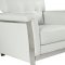 Nanette Sofa CM6425WH in White Breathable Leatherette w/Options