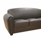 Sally Sofa in Brown Bycast Leather by Wholesale Interiors