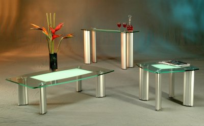 Tracy Coffee Table & Sofa Table Set in by Chintaly