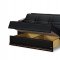 Westchester Loveseat Bed in Black Bonded Leather by Empire