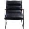 Luberzo Accent Chair 59946 in Espresso Top Grain Leather by Acme