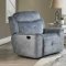 Mariana Motion Sofa 55030 in Silver Gray Fabric - Acme w/Options