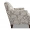 Barnum Accent Chair in Ash Fabric by Klaussner